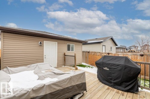 664 Secord Boulevard, Edmonton, AB - Outdoor With Deck Patio Veranda With Exterior