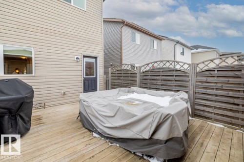 664 Secord Boulevard, Edmonton, AB - Outdoor With Deck Patio Veranda With Exterior