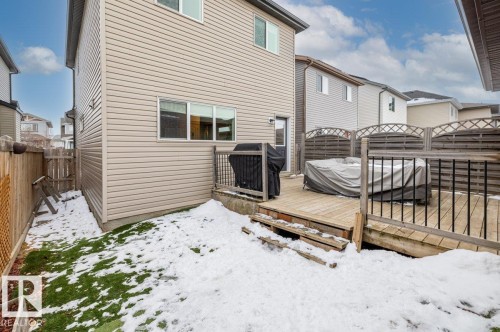 664 Secord Boulevard, Edmonton, AB - Outdoor With Deck Patio Veranda With Exterior