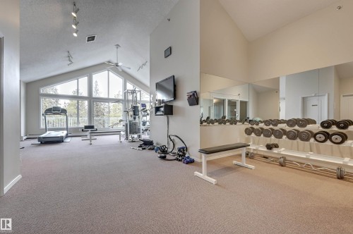 106 11915 106 Avenue, Edmonton, AB - Indoor Photo Showing Gym Room