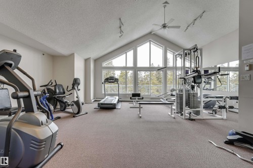 106 11915 106 Avenue, Edmonton, AB - Indoor Photo Showing Gym Room