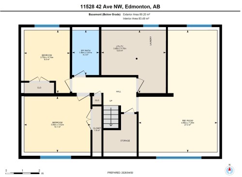 Floor plan - 11528 42 Avenue, Edmonton, AB - Other