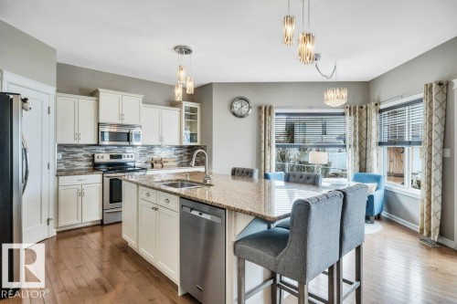 1 Rosemount, Beaumont, AB - Indoor Photo Showing Kitchen With Upgraded Kitchen