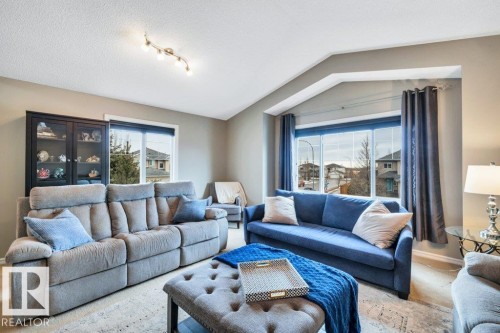 1 Rosemount, Beaumont, AB - Indoor Photo Showing Living Room