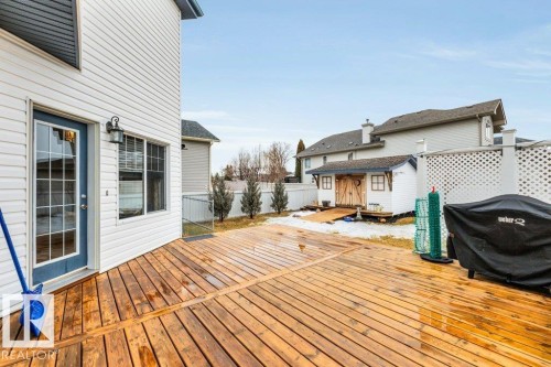 1 Rosemount, Beaumont, AB - Outdoor With Deck Patio Veranda With Exterior