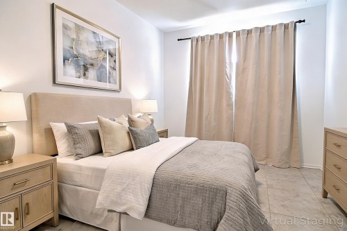 Virtually Staged - 5109 49 Avenue, Andrew, AB - Indoor Photo Showing Bedroom