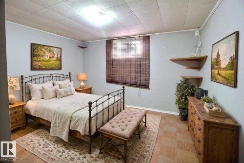 Virtually Staged - 5109 49 Avenue, Andrew, AB - Indoor Photo Showing Bedroom