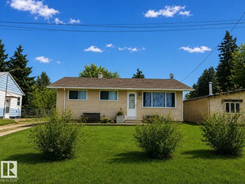 Digitally altered. Front house - 5109 49 Avenue, Andrew, AB 