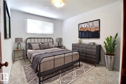 Virtually Staged - 5109 49 Avenue, Andrew, AB - Indoor Photo Showing Bedroom