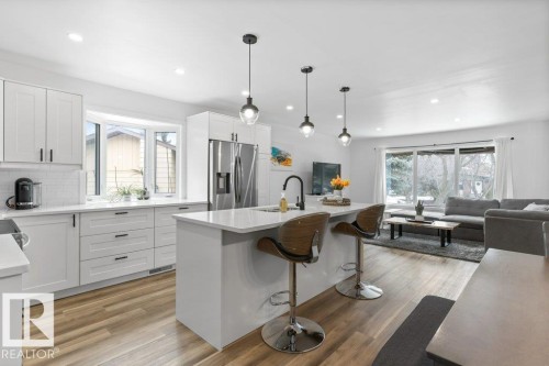 12 Abel Place, St. Albert, AB - Indoor Photo Showing Kitchen With Upgraded Kitchen