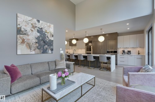 13508 Ravine Drive, Edmonton, AB - Indoor Photo Showing Living Room
