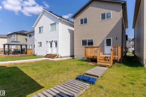 3704 2 Street, Edmonton, AB - Outdoor With Deck Patio Veranda With Exterior
