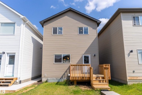 3704 2 Street, Edmonton, AB - Outdoor With Deck Patio Veranda With Exterior
