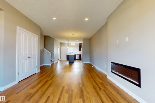 3704 2 Street, Edmonton, AB - Indoor With Fireplace