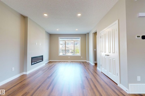 3704 2 Street, Edmonton, AB - Indoor With Fireplace