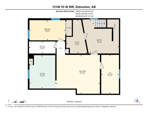 Floor plan - 12140 53 Street, Edmonton, AB - Other