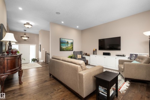 1079 Genesis Lake Boulevard, Stony Plain, AB - Indoor Photo Showing Living Room