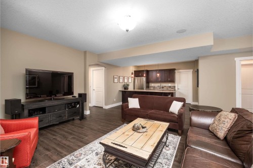 1079 Genesis Lake Boulevard, Stony Plain, AB - Indoor Photo Showing Living Room