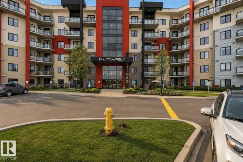 212 11080 Ellerslie Road, Edmonton, AB - Outdoor With Balcony With Facade