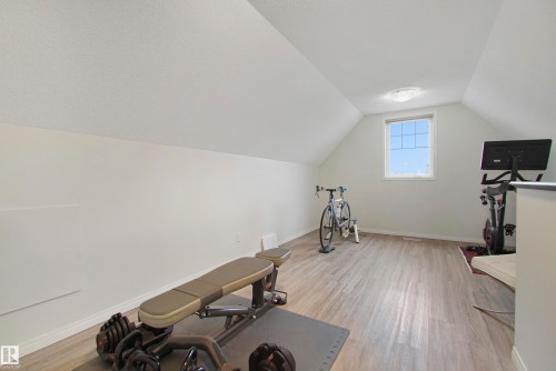 2028 74 Street, Edmonton, AB - Indoor Photo Showing Gym Room