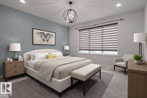 7446 Colonel Mewburn Road, Edmonton, AB - Indoor Photo Showing Bedroom