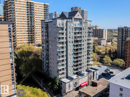 906 9819 104 Street, Edmonton, AB - Outdoor With Balcony With Facade