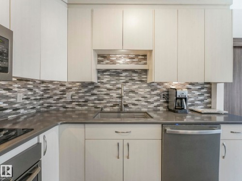 10727 66 Avenue, Edmonton, AB - Indoor Photo Showing Kitchen With Upgraded Kitchen