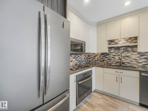 10727 66 Avenue, Edmonton, AB - Indoor Photo Showing Kitchen With Double Sink With Upgraded Kitchen