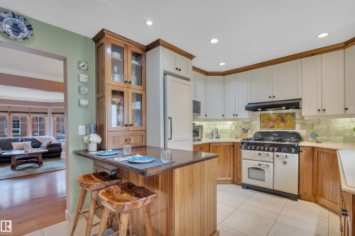 9727 101A Street, Edmonton, AB - Indoor Photo Showing Kitchen