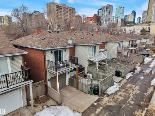 9727 101A Street, Edmonton, AB - Outdoor With Balcony With Deck Patio Veranda
