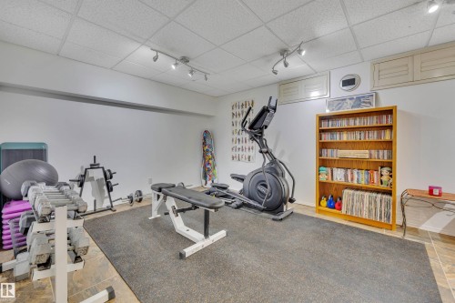 9727 101A Street, Edmonton, AB - Indoor Photo Showing Gym Room