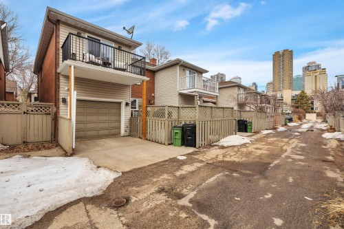 9727 101A Street, Edmonton, AB - Outdoor With Balcony
