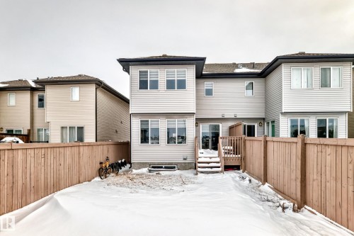 rear view of the home . - 1723 Hammond Crescent Nw, Edmonton, AB - Outdoor With Exterior
