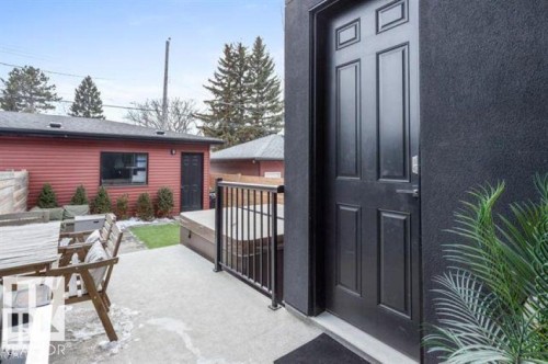 7741 81 Avenue Nw, Edmonton, AB - Outdoor With Deck Patio Veranda With Exterior