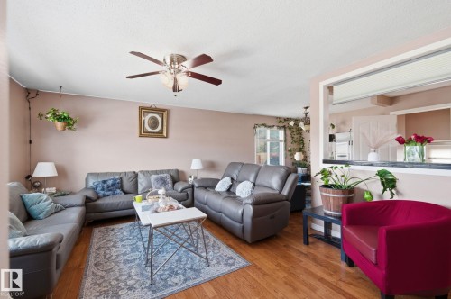 10617 167A Avenue, Edmonton, AB - Indoor Photo Showing Living Room