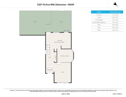 Floor plan - 3107 43 Avenue, Edmonton, AB - Other