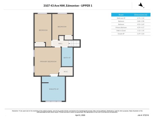 Floor plan - 3107 43 Avenue, Edmonton, AB - Other