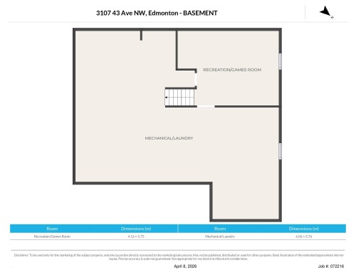 Floor plan - 3107 43 Avenue, Edmonton, AB - Other