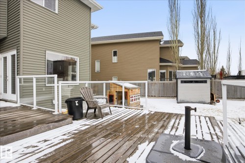 1408 Chahley Place, Edmonton, AB - Outdoor With Deck Patio Veranda With Exterior