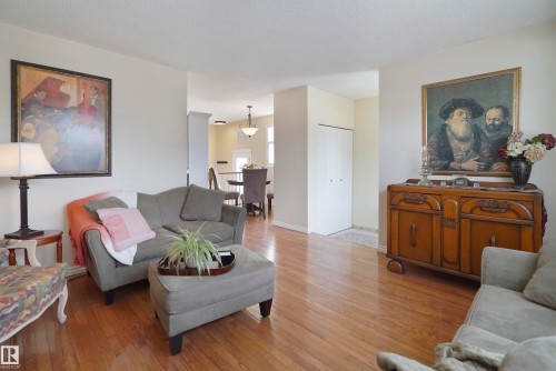 2005 108A Street, Edmonton, AB - Indoor Photo Showing Living Room