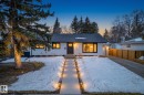 View of front facade featuring a shingled roof - 8604 142 Street, Edmonton, AB  - Outdoor 