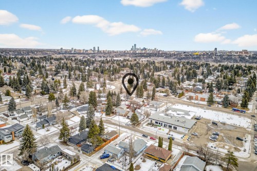 Bird's eye view of skyline - 8604 142 Street, Edmonton, AB - Outdoor With View