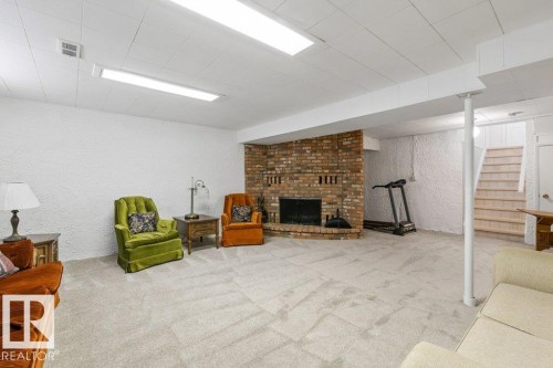 9512 147 Avenue, Edmonton, AB - Indoor With Fireplace