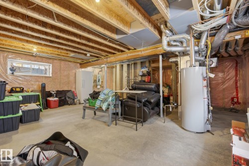 33 Hartwick Gate, Spruce Grove, AB - Indoor Photo Showing Basement