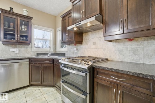 549 Hudson Road, Edmonton, AB - Indoor Photo Showing Kitchen With Upgraded Kitchen