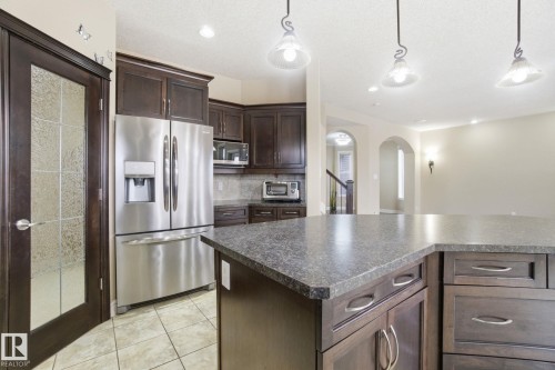 549 Hudson Road, Edmonton, AB - Indoor Photo Showing Kitchen With Upgraded Kitchen