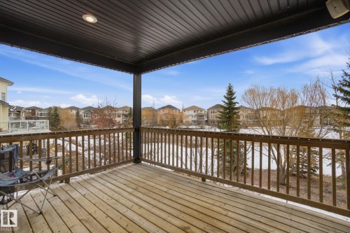 549 Hudson Road, Edmonton, AB - Outdoor With Deck Patio Veranda With Exterior