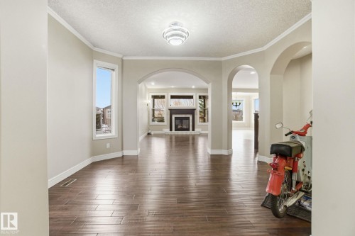 549 Hudson Road, Edmonton, AB - Indoor With Fireplace