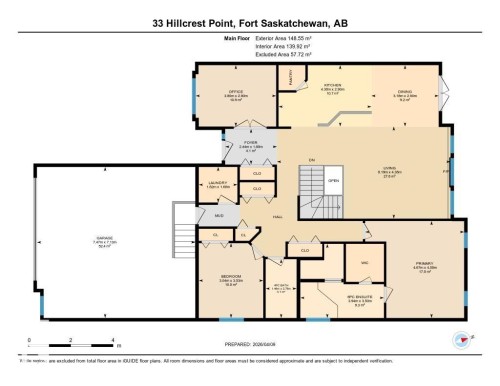 Floor plan - 33 Hillcrest Point(E), Fort Saskatchewan, AB - Other