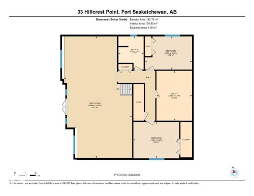 Floor plan - 33 Hillcrest Point(E), Fort Saskatchewan, AB - Other